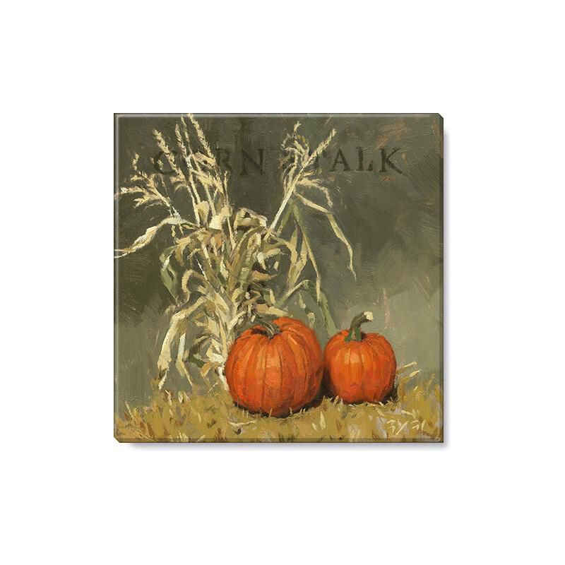 Sullivans Darren Gygi Corn Stalk Canvas, Museum Quality Giclee Print, Gallery Wrapped, Handcrafted in USA, 1 of 4