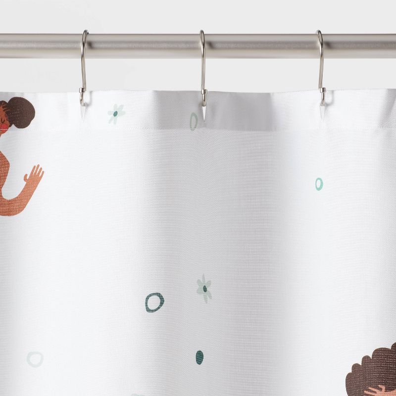 Mermaid Kids&#39; Shower Curtain - Pillowfort&#8482;, 4 of 6
