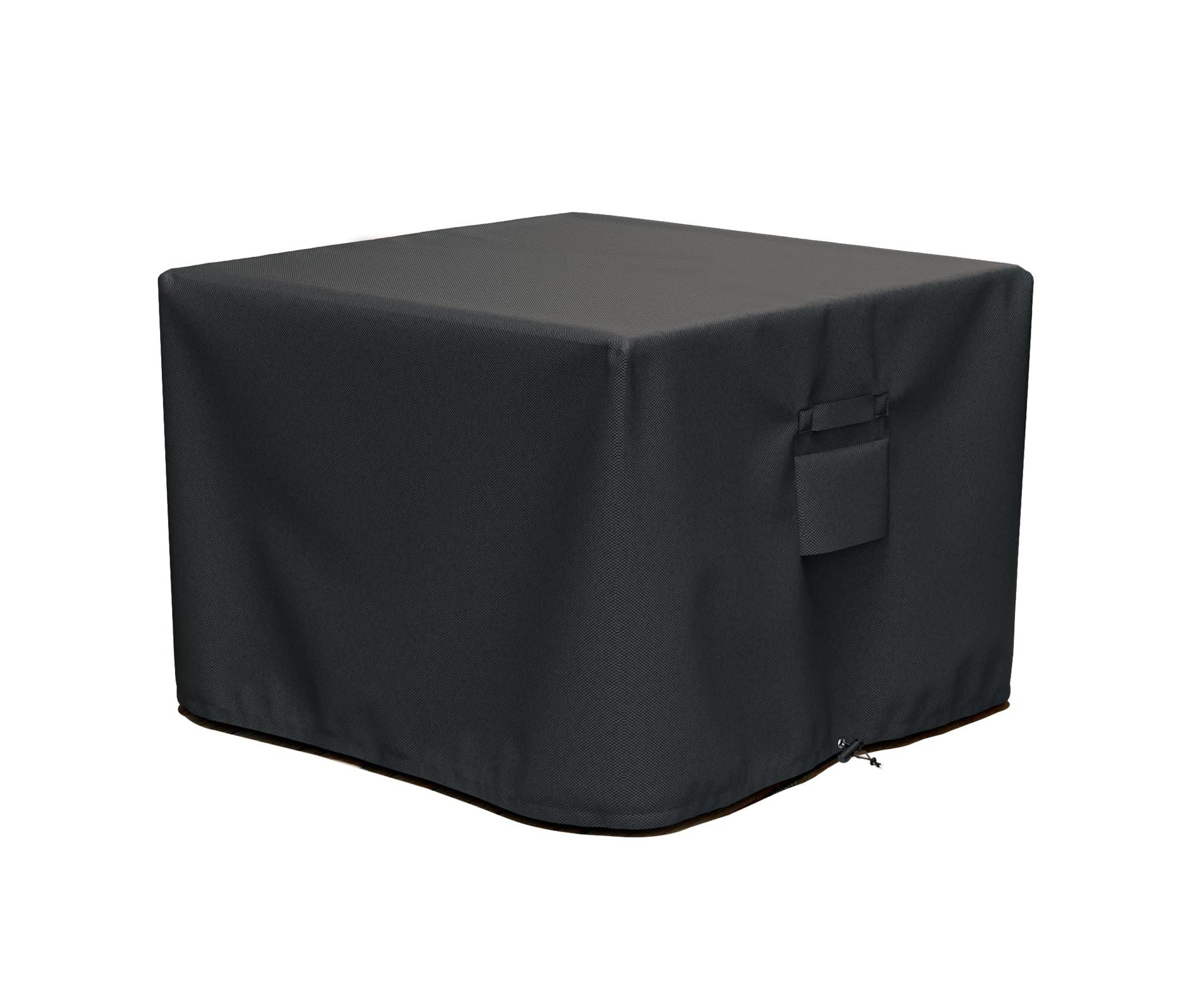 SHINESTAR Square Fire Pit Cover Black, Fits for 28-32 Inch Fire Pit Table, Waterproof and Windproof, 32 x 32 x 24 Inches