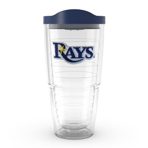 MLB Tampa Bay Rays 24oz Primary Logo Classic Tumbler - 1 of 4