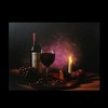 Northlight Valentine's Day 11.75" x 15.75" Prelit LED Flickering Wine, Fruit and Candle Canvas Wall Art - 2 of 3