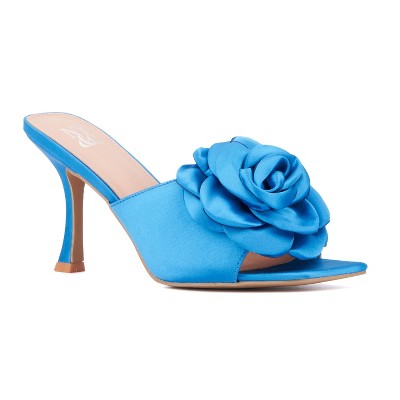 New York & Company Women's Gardenia Heel Slide