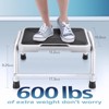 Itopfox Step Stool for Adults and Kids with Non-Slip Rubber Feet, Supports Up to 600 lbs, Lightweight Stepping Stool for Bedroom, Kitchen, Bathroom - 2 of 4
