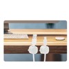 Unique Bargains Magnetic Adhesive Durable Cable Holder Clip for Office Desk Phone Wire 6 Pcs - 4 of 4