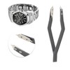 Unique Bargains V Shaped Watch Spring Bar Tweezers Aluminum Alloy Watch Repairing Tool - 3 of 4
