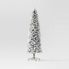 Pre-lit Flocked Full Alberta Spruce Artificial Christmas Tree Warm White LED Lights - Wondershop™ - 3 of 4
