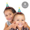 Big Dot of Happiness Bam Superhero - Mini Cone Baby Shower or Birthday Party Hats - Small Little Party Hats - Set of 8 - 2 of 4