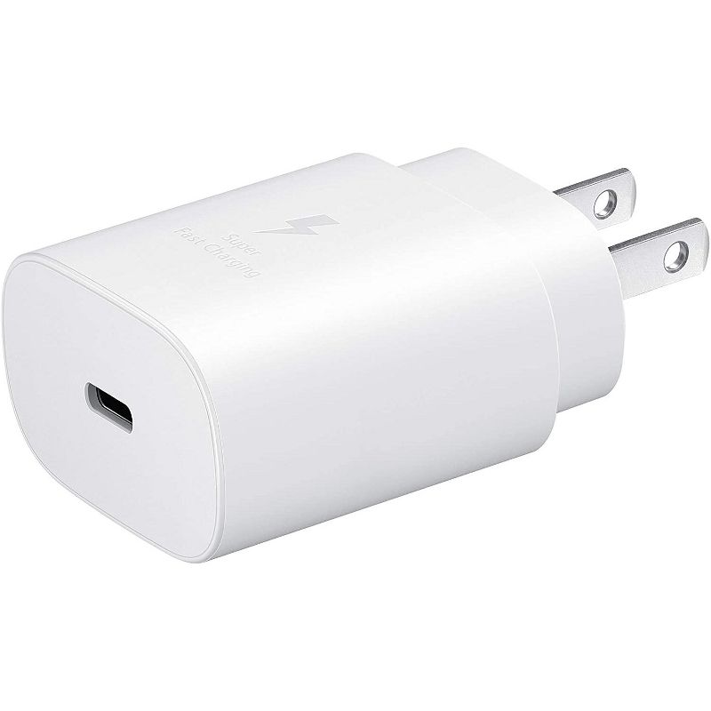 FCO - Samsung Galaxy S21+ USB-C Super Fast Charging 25W PD Wall Charger with Type-C USB Cable - White, 2 of 5