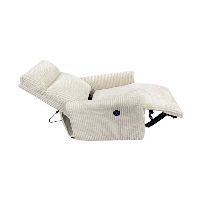 Suite Bebe Maverick Power Swivel Glider Recliner with USB