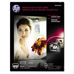 HP Premium Plus Photo Paper 80 lbs. Glossy 8-1/2 x 11 50 Sheets/Pack CR664A