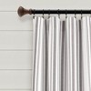 Lush Decor Farmhouse Stripe Yarn Dyed Cotton Blend Window Curtain Panel Set - 2 of 4