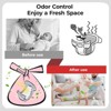Covfresh Odor Sealing  Diaper Disposal Bags - Easy Tie Handles Bags Diaper Waste Bags - 3 of 4