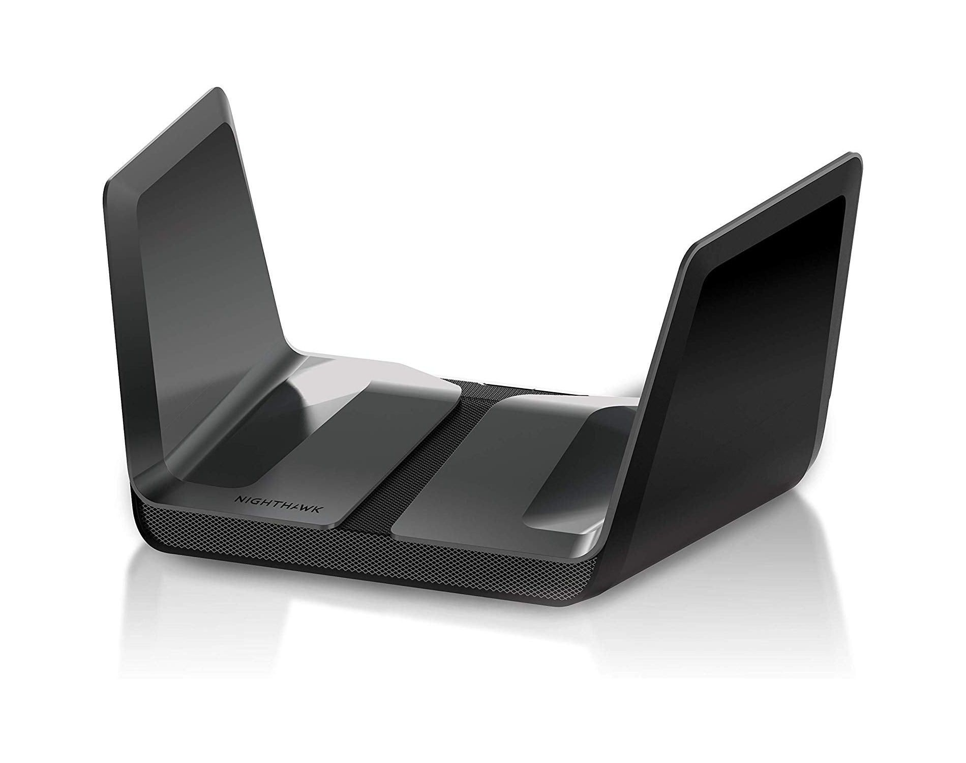 Refurbished: NETGEAR RAX80-100NAR Nighthawk AX8 8-Stream WiFi 6 Router – Manufacturer Refurbished