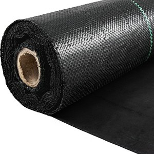 VEVOR Garden Weed Barrier Fabric, 5.8 OZ Heavy Duty Landscape Fabric, 4ft x 100ft Weed Block Control for Garden Ground Cover, Black - 1 of 4