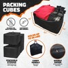 Mockins 48x18x6" Hitch Carrier | 15 Cu.Ft Cargo Bag and Packing Cubes - 4 of 4