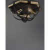 Maxim Lighting Lodge 3 - Light Flush Mount in  Weathered Oak/Bronze - 2 of 4
