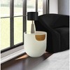 Meridian Furniture,Doma Cream / Gold End Table - 2 of 4