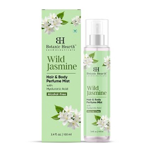 Botanic Jasmine Hair & Body Perfume Mist with Hyaluronic Acid - 3.4 fl oz - 1 of 4