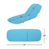 3D Wicker-Like Plastic Patio Chaise Lounge with Cushion, Weather-Resistant, Patio Recliner, Ergonomic Outdoor Accent Chairs -Christopher Knight Home - 4 of 4