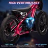 Electric Dirt Bike for Kids, 250W Electric Motorcycle, Electric Balance Bike for Ages 6-12 - 2 of 4