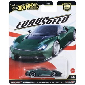 Hot Wheels AutoMobile Pininfarina Battista Euro Speed Car Culture Premium - 1 of 4