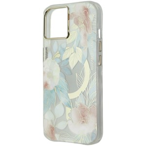 Elizabeth James Case for MagSafe for iPhone 14/13 - Blooms in Bordeaux - 1 of 3