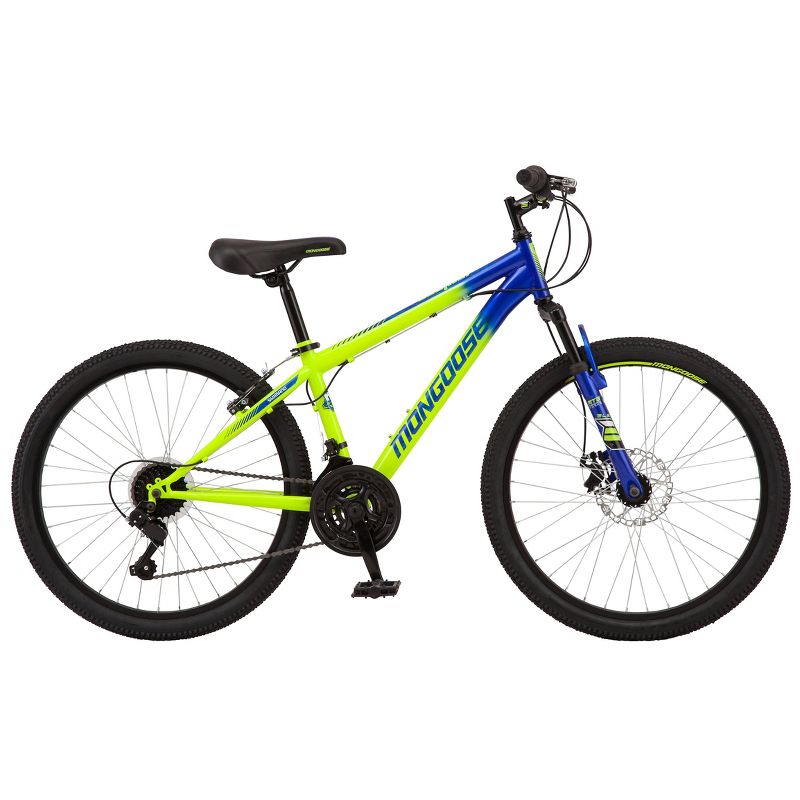 Mongoose Scepter 24&#34; Mountain Bike - Green/Blue, 5 of 10