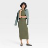 Women's Midi Boucle Sweater Skirt - A New Day™ - 3 of 3