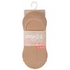 Pawz by Bearpaw Women's 6 Pack Invisible Thin No Show Liner Socks Ultra Low Loafer Hidden Liner Socks - Flat Socks for Women - 4 of 4