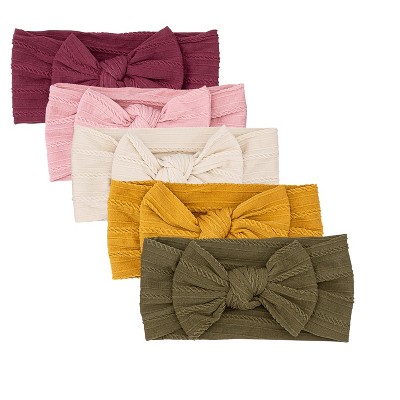 Parker Baby Girl Headbands And Bows Assorted 10 Pack Of Hair 