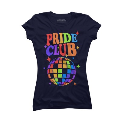 Adult Design By Humans Pride Club Rainbow Disco Ball By T-Shirt