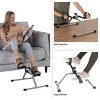 Leisure Sports Portable Stationary Pedal Exerciser - Under-Desk Exercise Bike, Gray and Black - 4 of 4