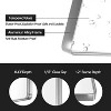 40x36 Inch Brushed Nickel Aluminium Frame Bathroom Mirror - 3 of 4