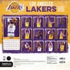 Los Angeles Lakers 2026 12"x12" Wall Calendar - 4 of 4