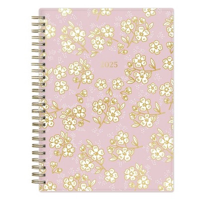 Marie Kondo for Blue Sky 2025 Weekly/Monthly Planner with Notes 8.74"x6.85" Wirebound Hana Pink: Adult Stationery