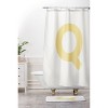 Deny Designs April Lane Art Block Monogram Memory Foam Bath Mat - 4 of 4