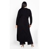 Women's Plus Size Goldie Cardigan - black | CITY CHIC - 3 of 4