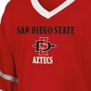 NCAA San Diego State Aztecs Women's Long Sleeve V-Neck T-Shirt - 3 of 3