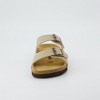 CUSHIONAIRE Lane Cork Footbed Sandals for Women –Comfortable Double Buckle Slip-On with Genuine Suede Footbed & Arch Support Slides for Women Footwear - 3 of 4