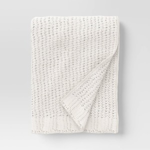 Chenille Knit Throw Blanket - Threshold™ - 1 of 4