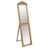 vidaXL Free-Standing Mirror Gold 15.7 in.x63 in. - 2 of 4