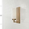 Capital Lighting Alyssa 1 - Light Wall Light in  Aged Brass - 3 of 4