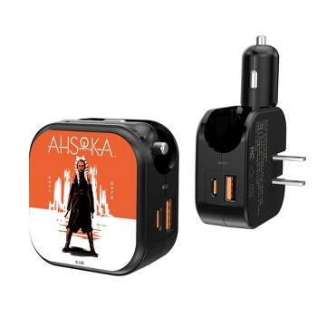 Keyscaper Star Wars Ahsoka BaseOne 2 in 1 USB A/C Charger
