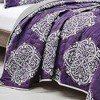 ESCA Lachlan 3 Piece Bedspread (reversible)Queen: 1 Bedspread 90 In.x90 and 2 shams 20 In.x26 In. - 4 of 4
