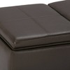 Franklin Storage Ottoman and benches - WyndenHall - 4 of 4