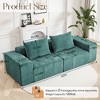 Modern 107"  Oversized Sectional Sofa Couch with Pillows for Living Room - 2 of 4