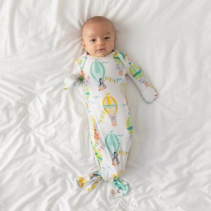 Infant Balloon Wonder Basic Knotted Gown - Posh Peanut - 1 of 4