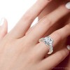 Pompeii3 Certified 5Ct Diamond Engagement Ring 14k Gold or Platinum Lab Created - 3 of 4