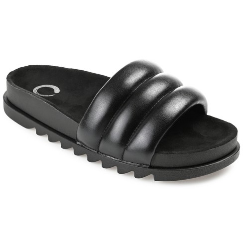 Women's Carissa Slide Sandals - A New Day™ Tan 7.5 : Target