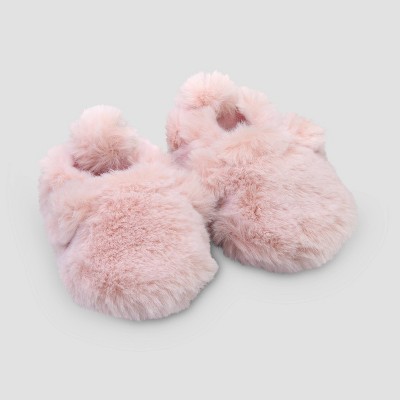 Baby Girls' Bear Slippers - Just One You® made by carter's Pink